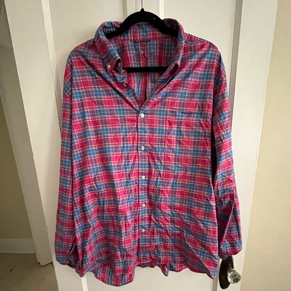 Men’s Vineyard Vines On the Go Brrr Button down - Size XXL